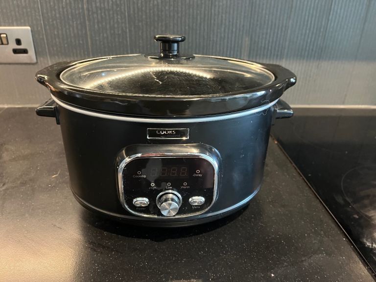 Cooks Professional Digital Slow Cooker – Black, excellent Condition