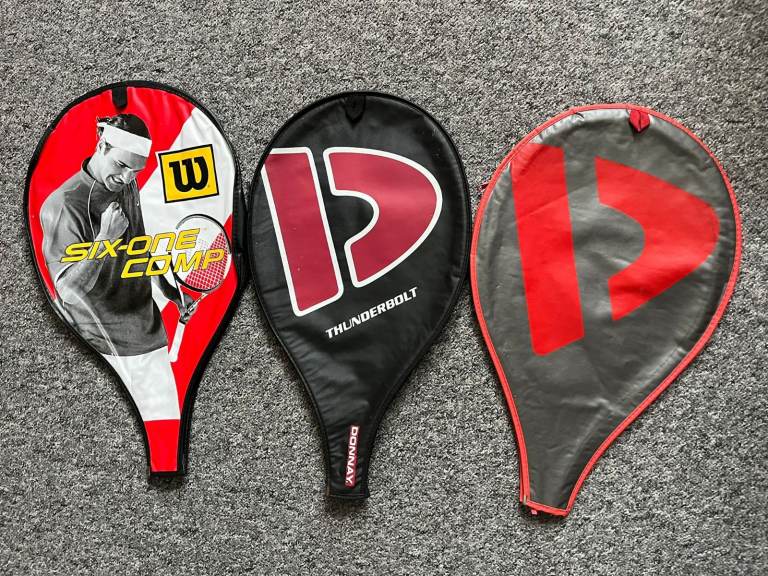 Medium Tennis Racket Covers – Donnay (£5 each)