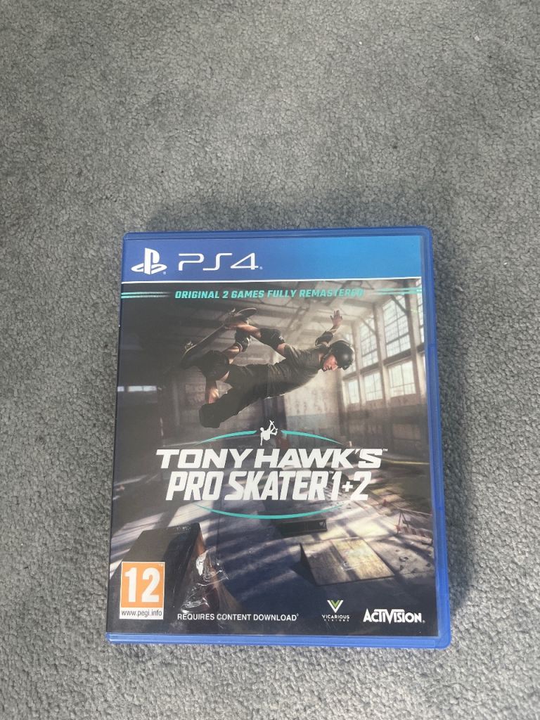 Tony Hanwk’s Pro skater 1+2