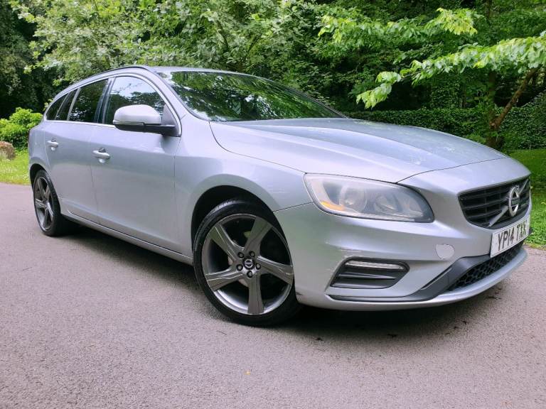 2014 VOLVO V60 R-DESIGN NAV 2.0 D4 181*FSH*TAX£20*LEATHER*SAT-NAV*DAB*BLUETOOTH*CRUISE-C*P-SENS#MINT