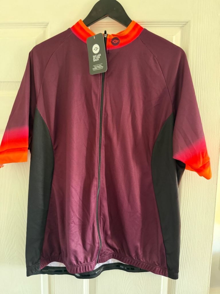 Fad Lad/Lass at the Back cycling jersey