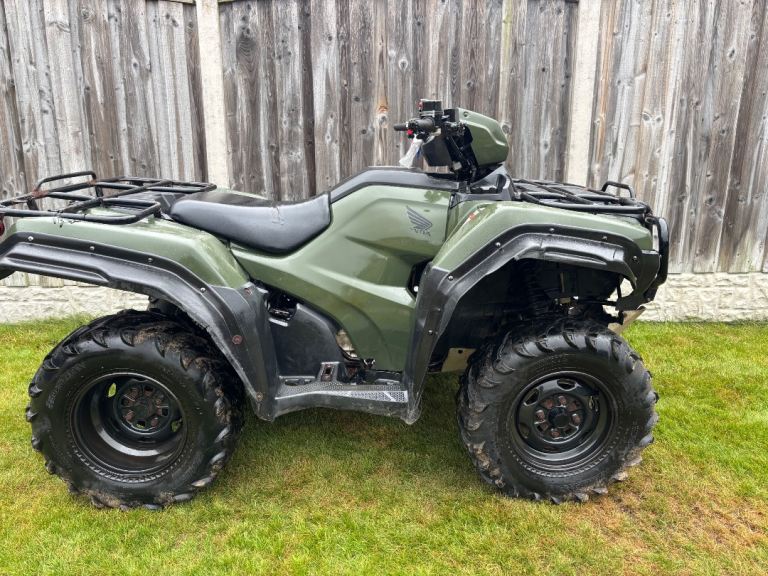 Honda trx 500 fourman atv farm quad 
