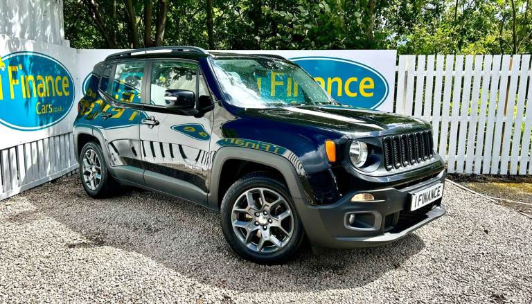 CAN'T GET CREDIT? CALL US! Jeep Renegade 1.6 Multijet II Longitude (s/s)- £99 DEPOSIT, £50 PER WEEK