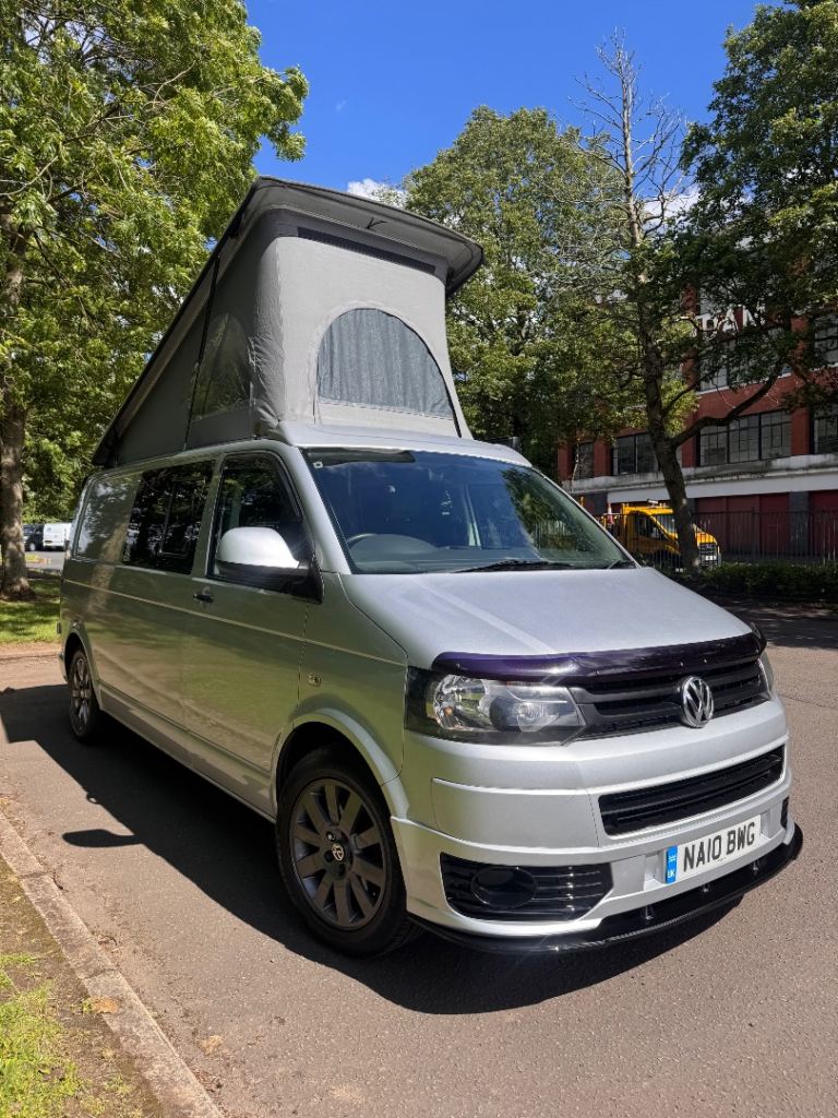 Volkswagen T5.1 LWB 4 berth poptop campervan 