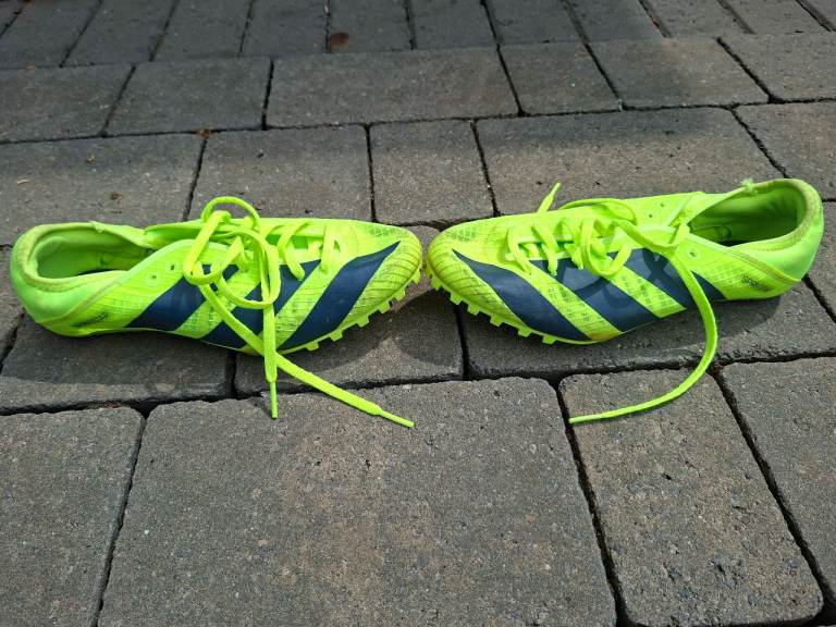 Adidas sprint star running spikes,  size 7.5