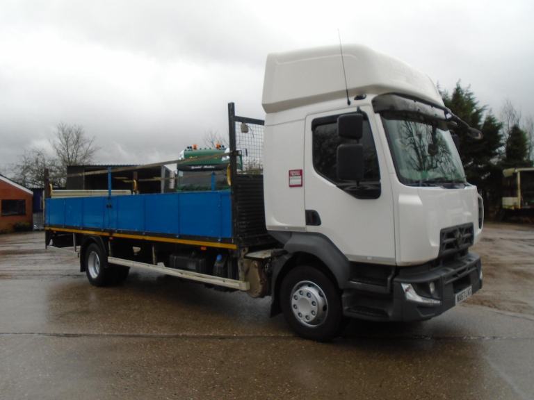 2017 RENAULT D14 14T DROP SIDE WITH TAIL LIFT 