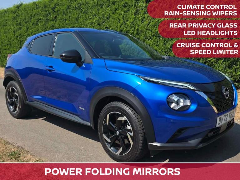 2022 Nissan Juke 1.6 Hybrid N-Connecta 5dr Auto HATCHBACK Petrol/Electric Hybrid Automatic