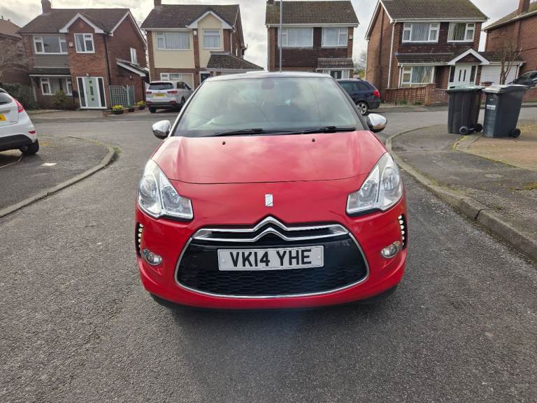 Citroen DS3 red diesel. 80823 miles