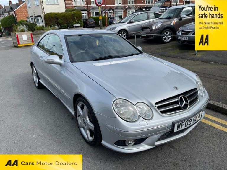 Mercedes CLK CLK220 CDI SPORT 2009 silver