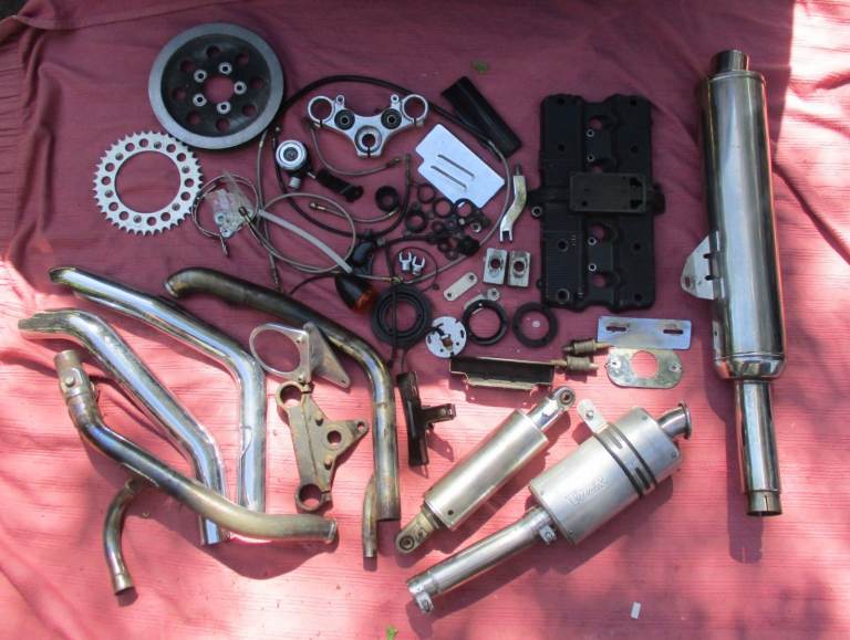joblot motorcycle / motorbike spares or Autojumble job lot