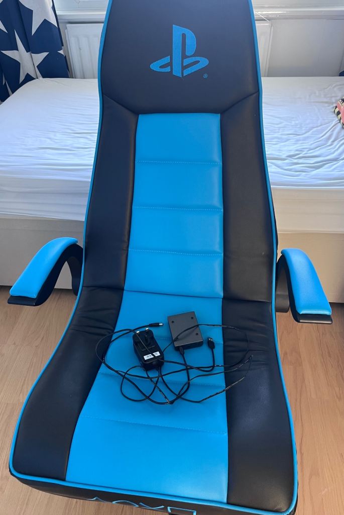 X Rocker gaming chair. 