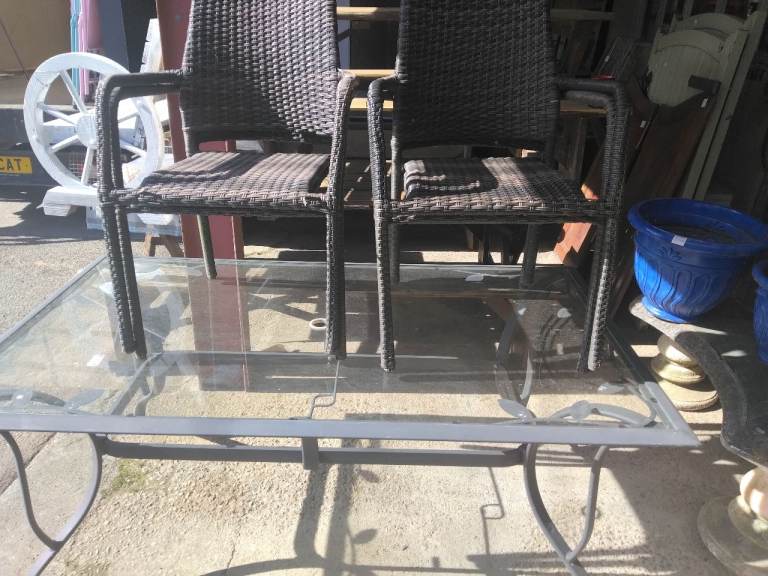 Garden table and chairs