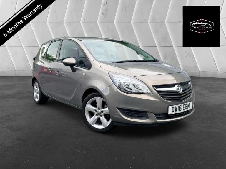 2016 Vauxhall Meriva 1.4i Exclusiv MPV 5dr Petrol Manual Euro 6 (100 ps) MPV Petrol Manual