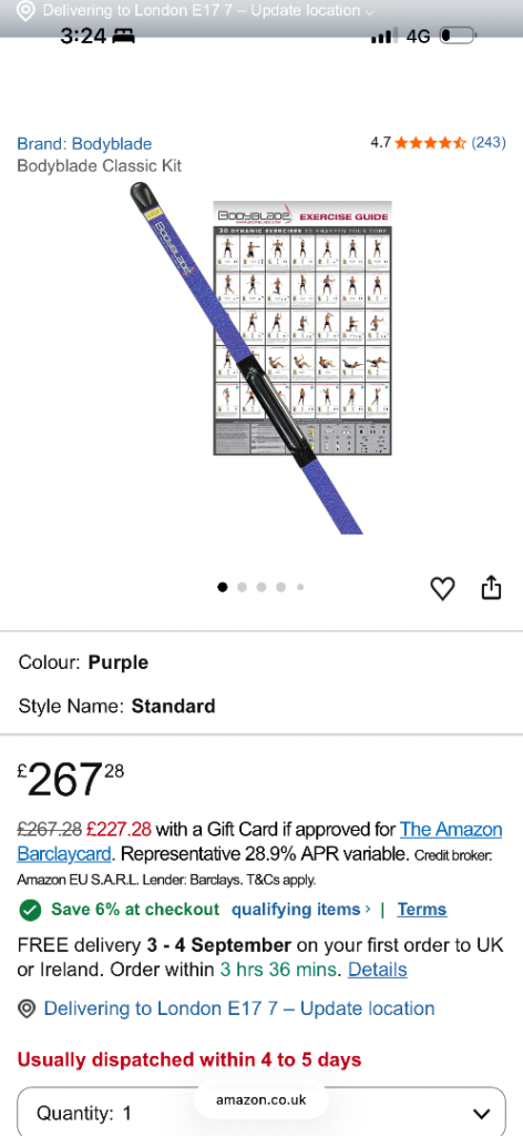 Bodyblade classic kit