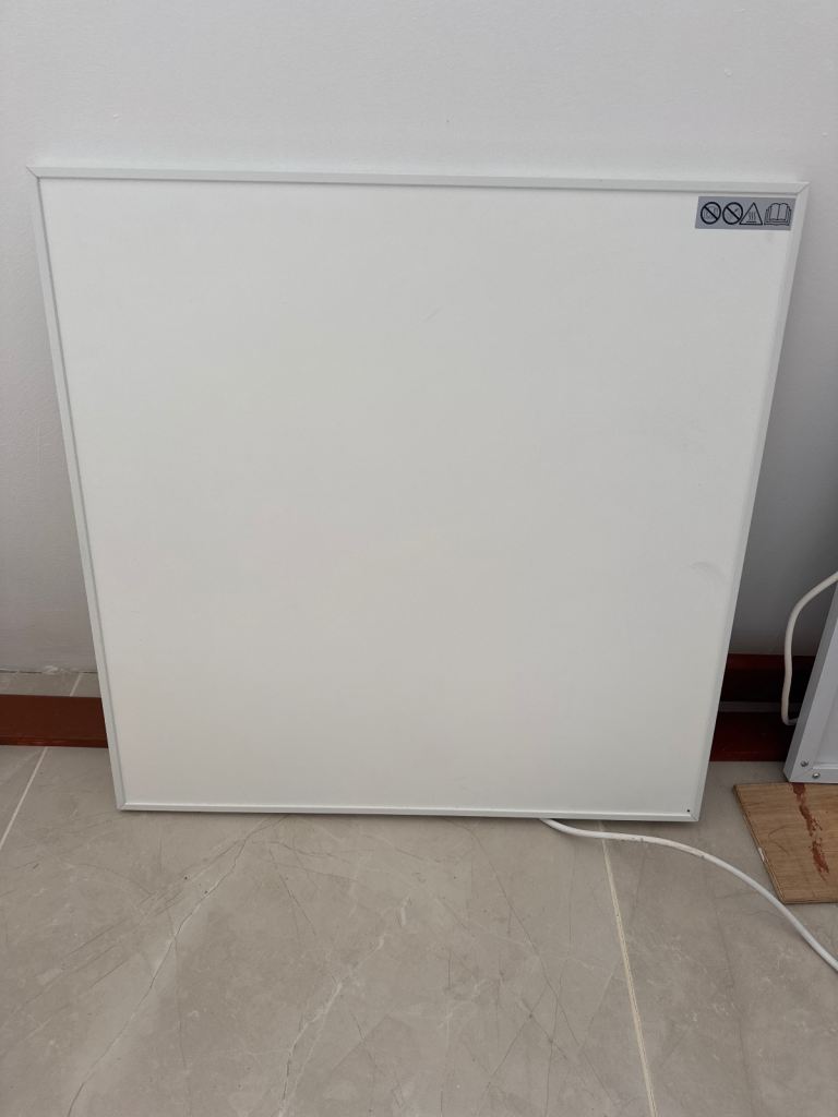 White Electric Panel Heater – Good Condition