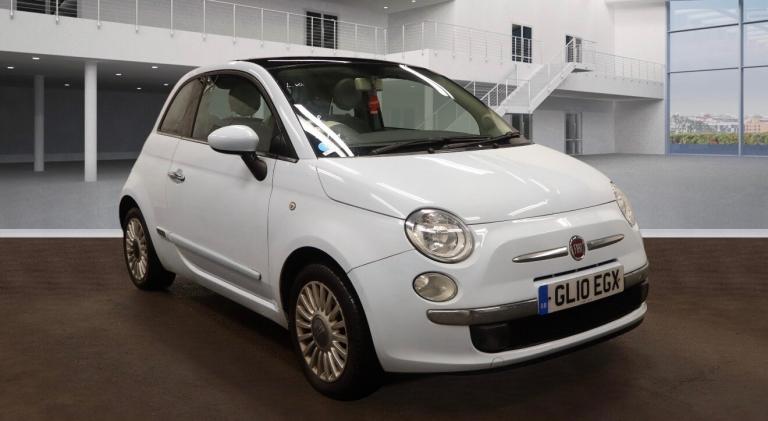 2010 Fiat 500 1.2 Lounge 3dr HATCHBACK Petrol Manual