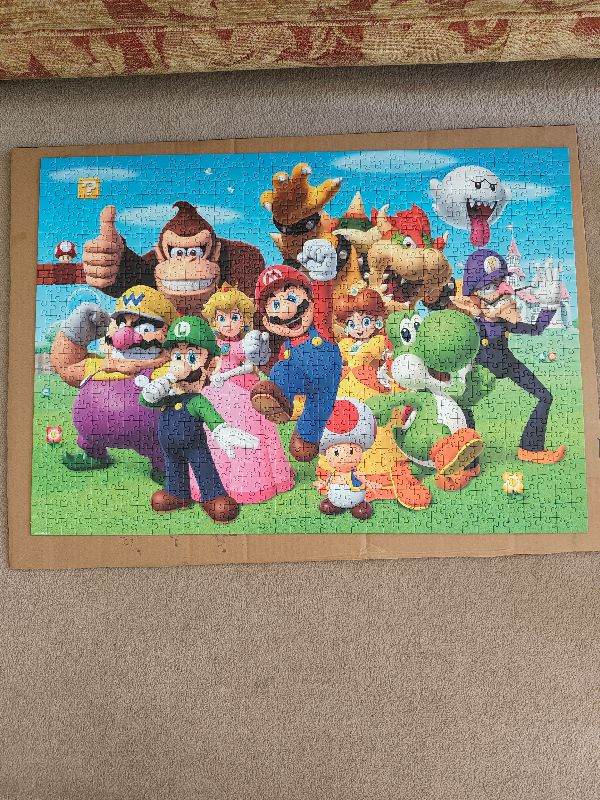 Ravensburger Super Mario Puzzle 1000 Piece Complete