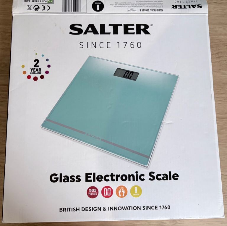 Salter Glass Electronic Scale