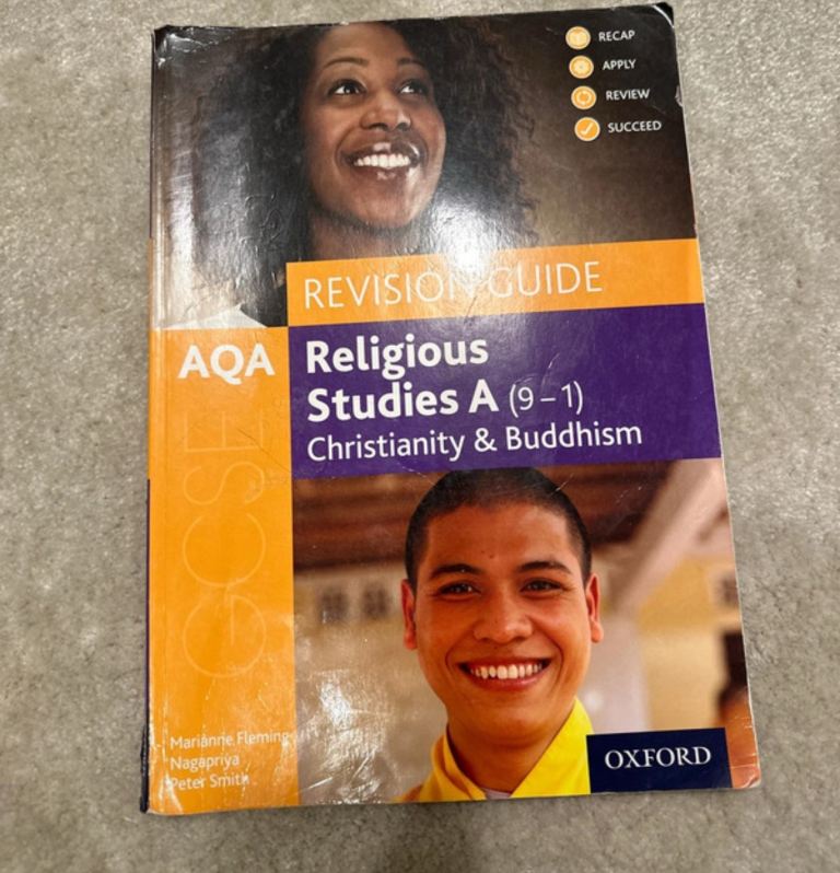 AQA gcse religious studies (christianity and buddhism) revision guide 