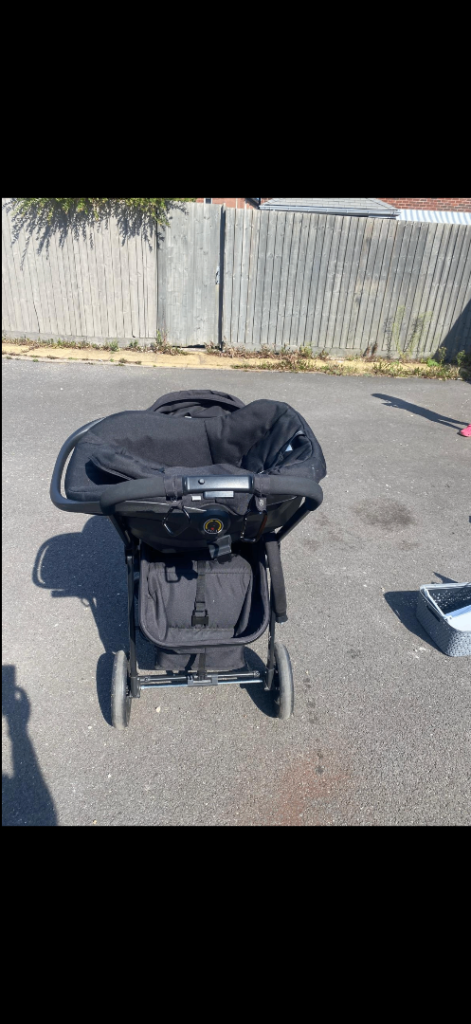 Free cot and stroller 