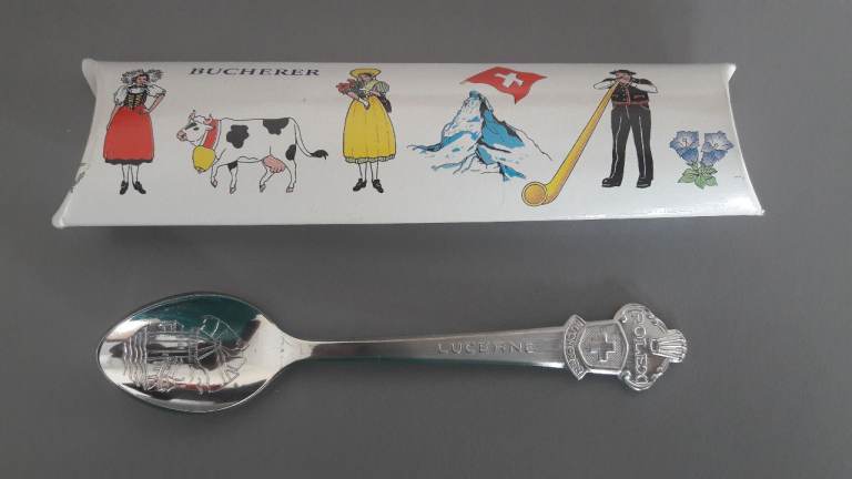 Spoon Rolex Bucherer Stainless Steel CB Lucerne Switzerland – post or collect