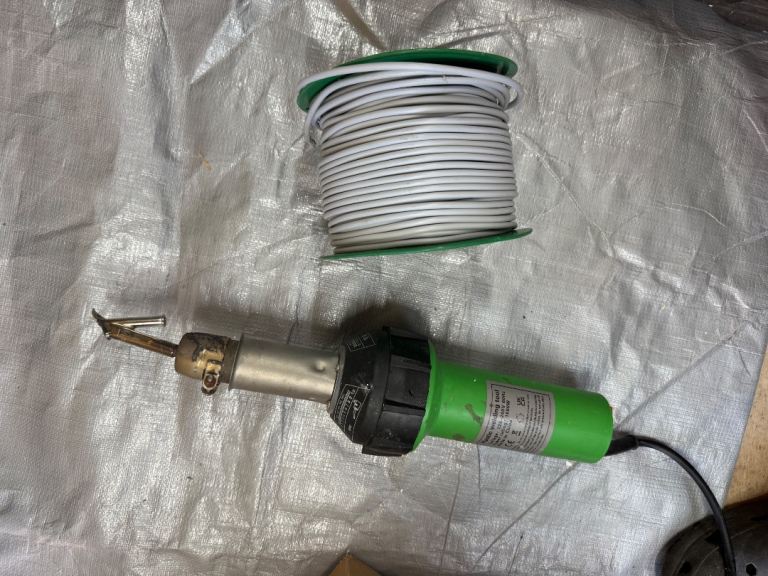 Plastic Welder with Welding Rods – Good Condition