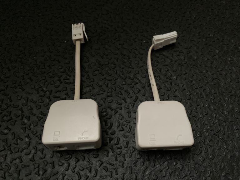 ADSL/DSL Microfilters x2 for Home Broadband/Phone