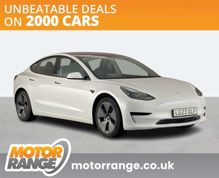 2023 Tesla Model 3 RWD 4dr Auto Saloon ELECTRIC Automatic