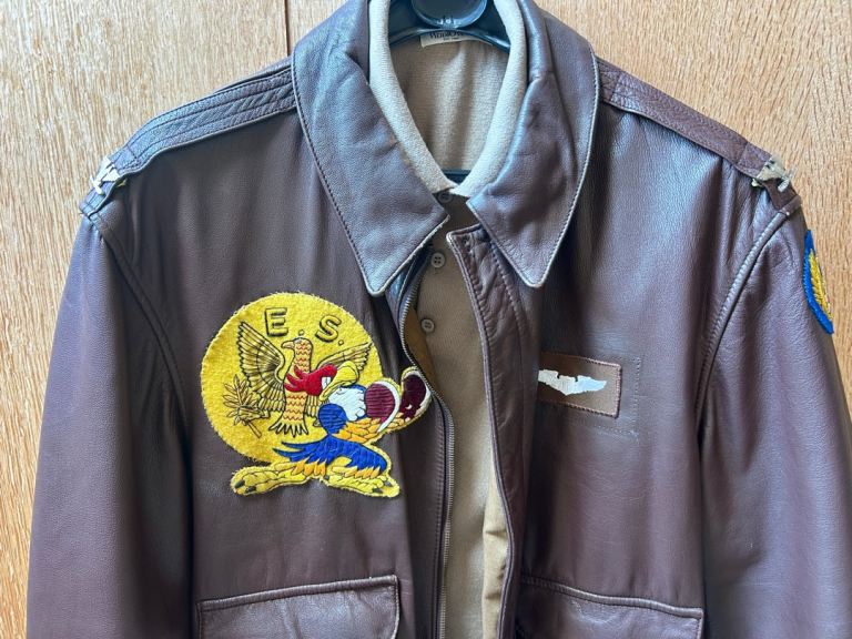 Vintage Original USAF A-2 Flying Jacket Cooper 'Saddlery', Issued