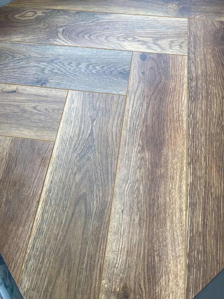 Premium laminate herringbone flooring 
