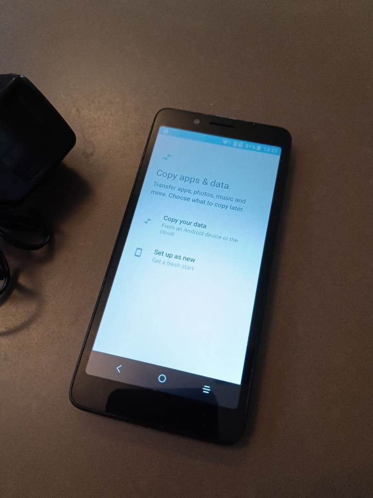 GOOGLE ACCOUNT LOCKED SUIT EXPERT Alcatel 1C 2019 Smartphone - Black, Good Condition