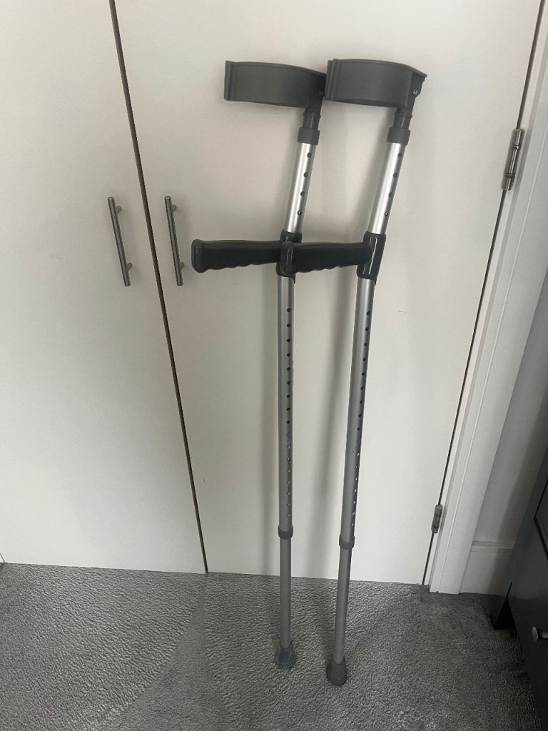 FREE - Adjustable Adult Crutches