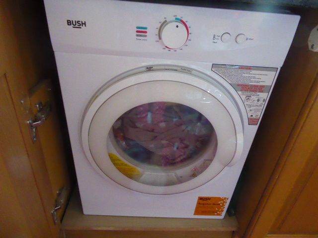 BUSH Compact Tumble Dryer - Vented (white) 
