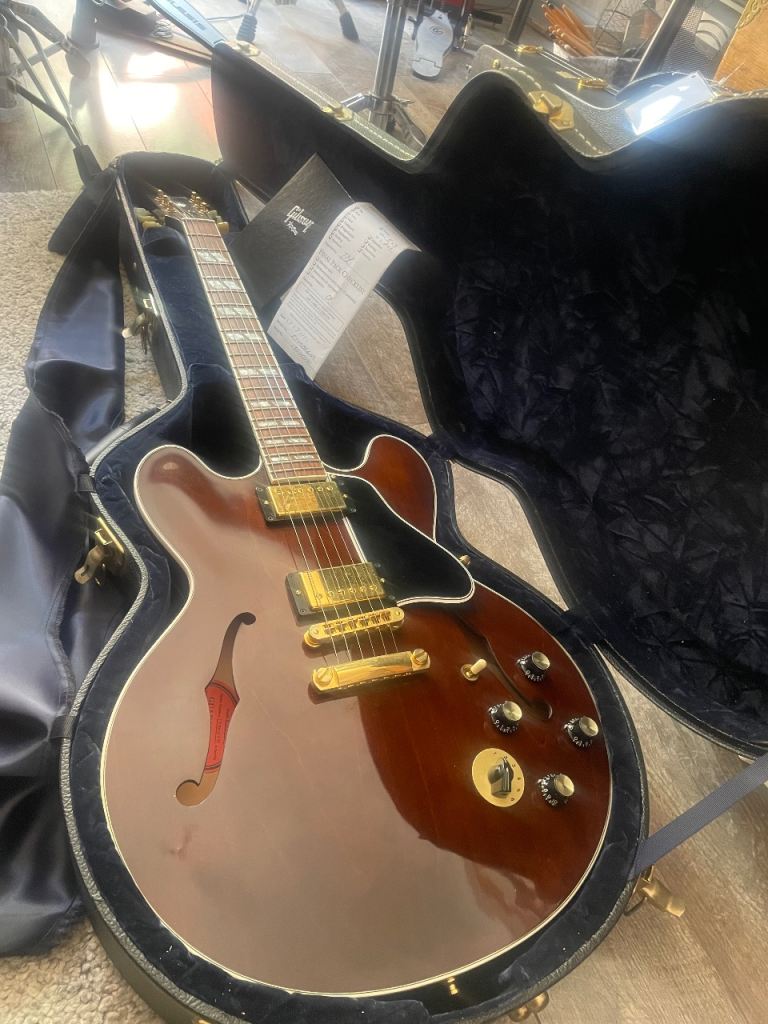Gibson custom shop es345 Usa electric acoustic guitar 335 style