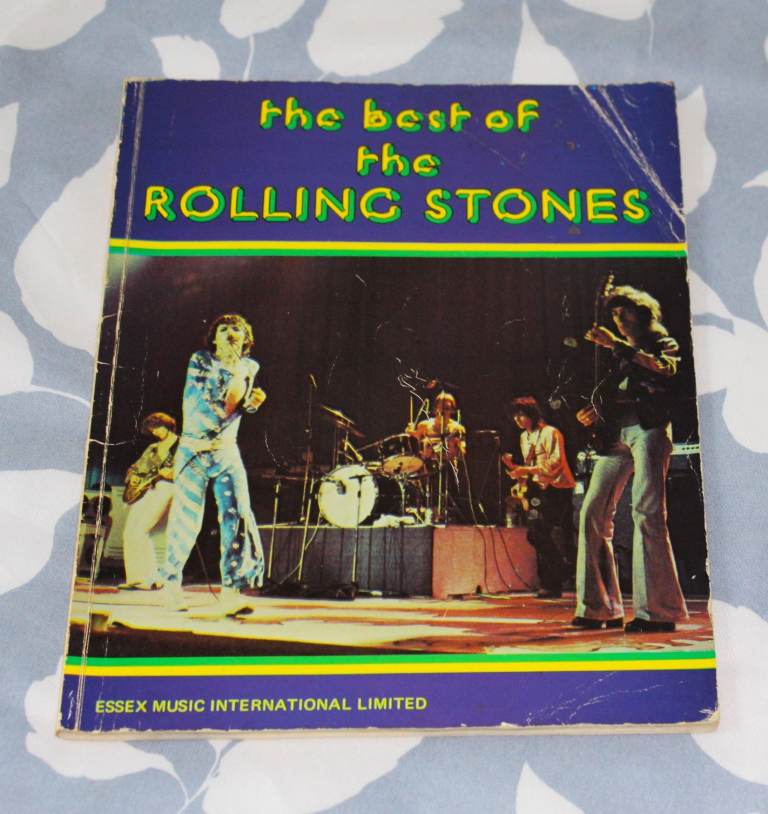 Vintage Sheet Music ~ 'The Best Of The Rolling Stones'  ~ Essex Music 1974