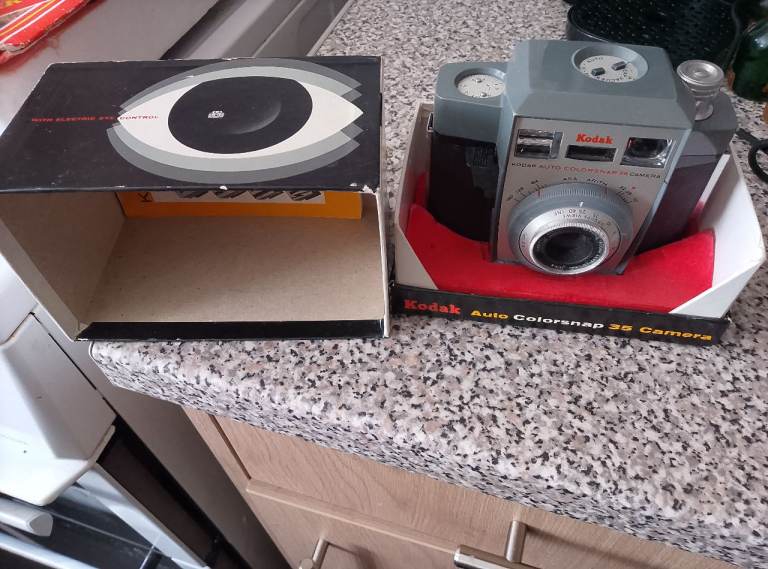 Kodak camera boxed