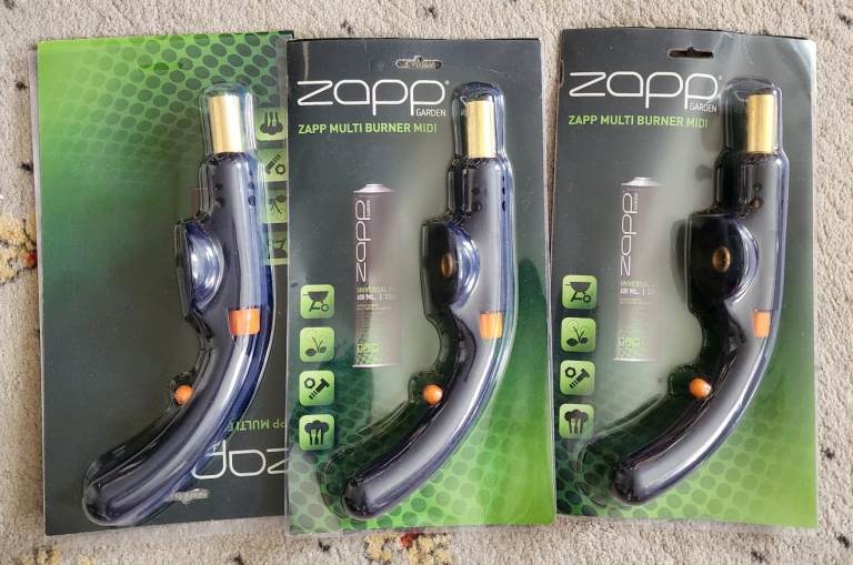 Zapp Garden Multi Burner Midi – Brand New, Black