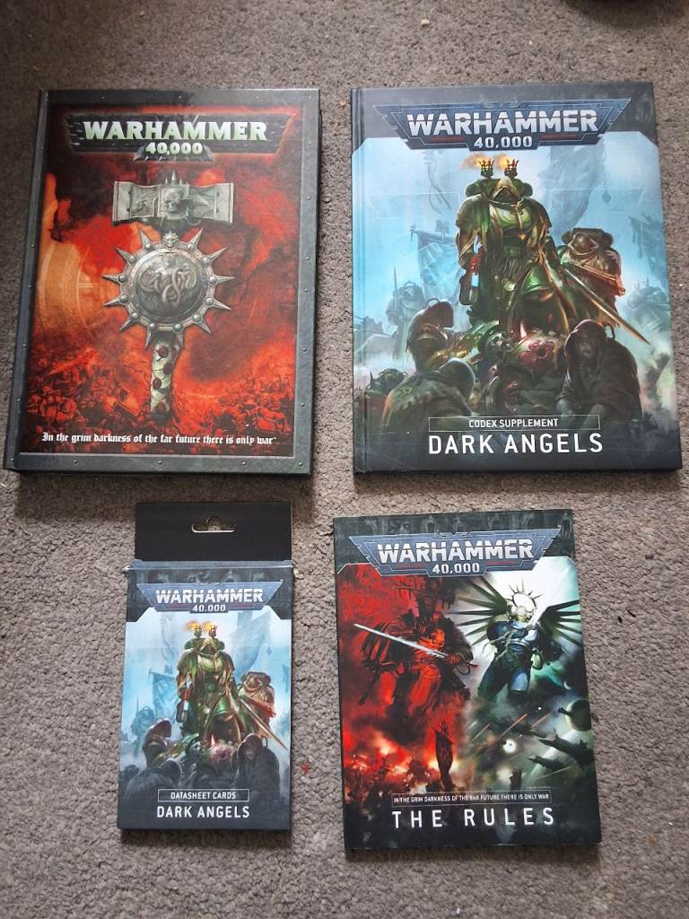 Warhammer 40K books/ cards