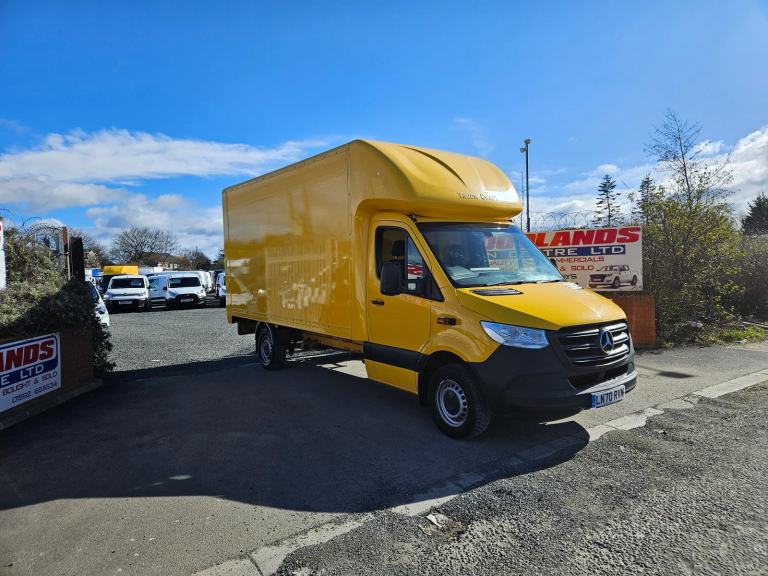 2020 ON 70 PLATE MERCEDES BENZ SPRINTER 314 CDI LWB LUTON TAIL LIFT 58K ULEZ 