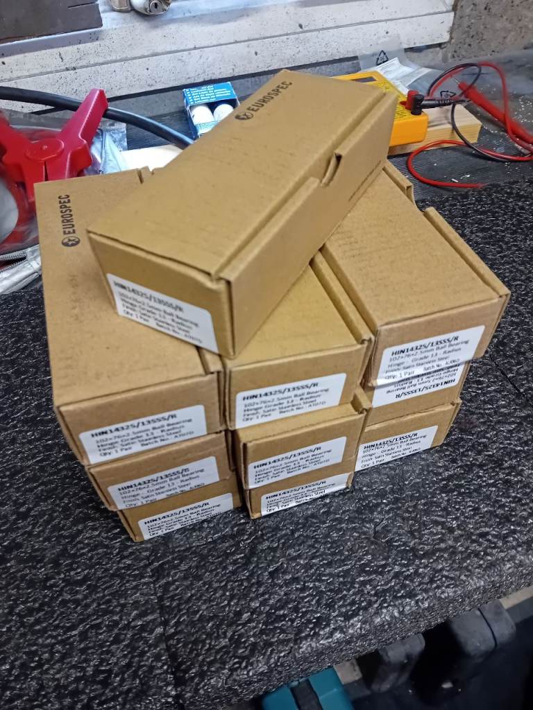 10 PACKS EUROSPEC HIN14325/13SSS FIRE RATED HINGES, PACKS OF 3 PER BOX