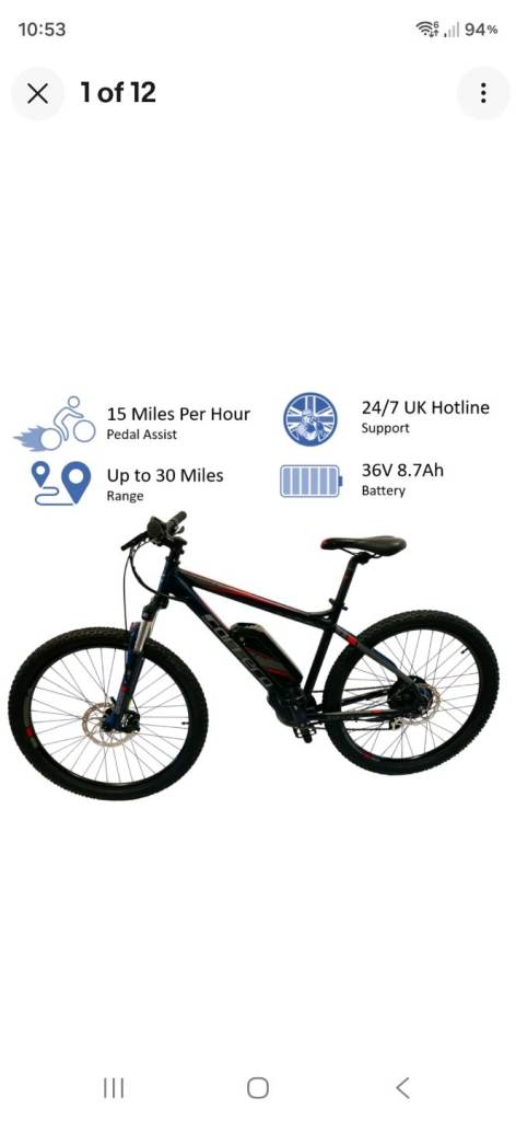 WANTED CARRERA VENGEANCE E BIKE 