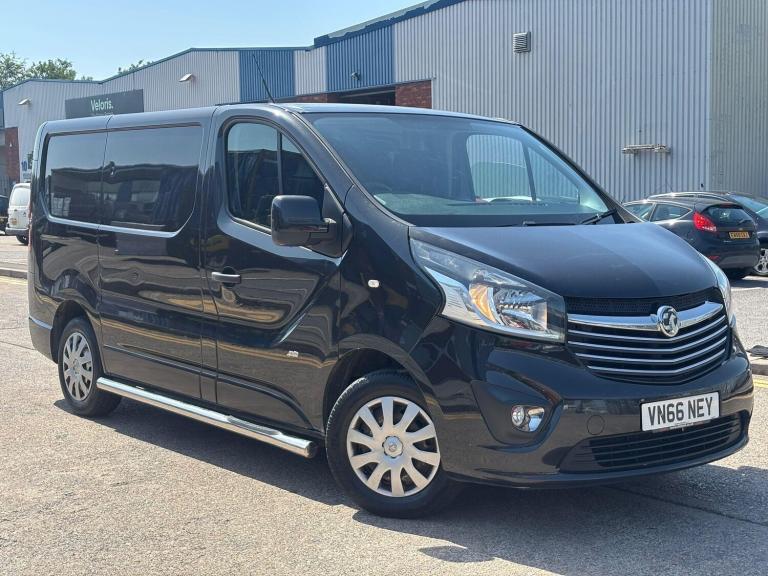 2017 Vauxhall Vivaro 1.6 CDTi 2700 Sportive L1 H1 Euro 6 5dr PANEL VAN Diesel Manual