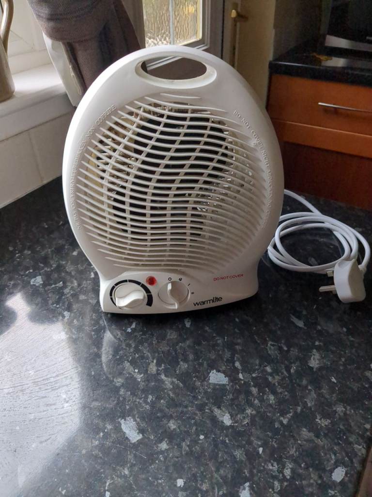 Desk Top Fan Heater