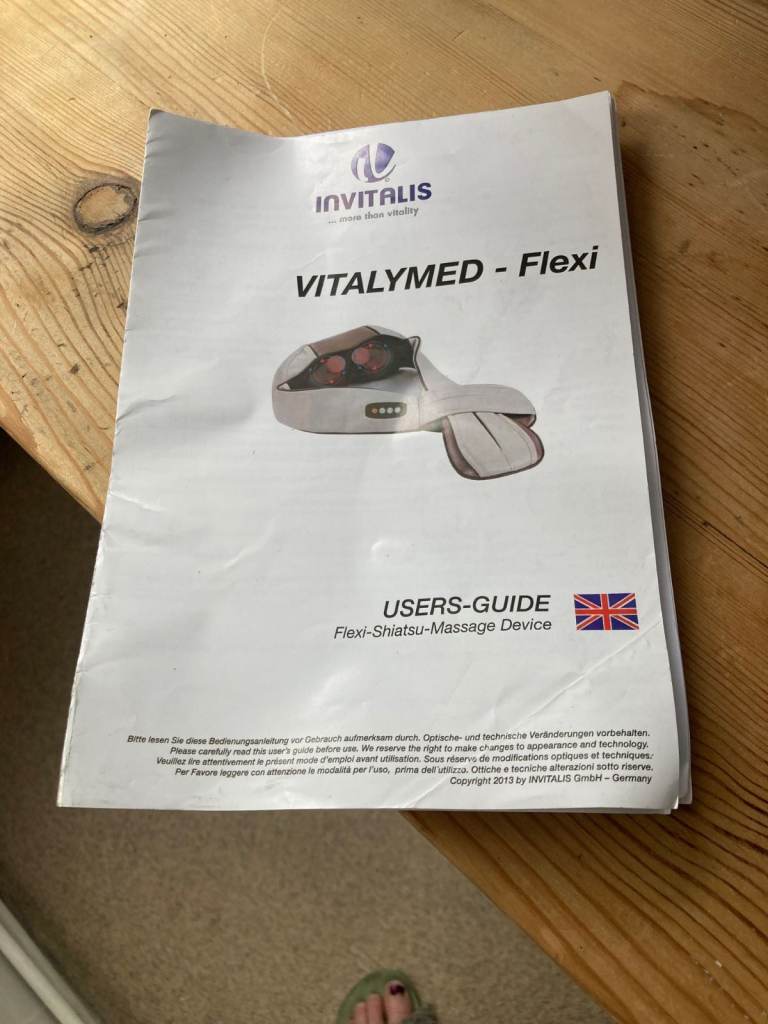 Vitalymed flexi portable massager