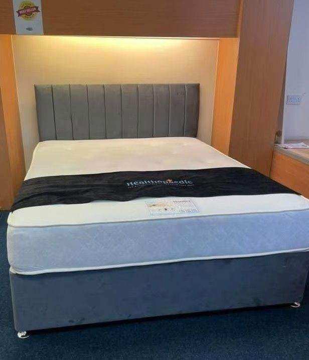 🎄 Divan Double Bed and Mattress Combo – Xmas Special Discount Offer