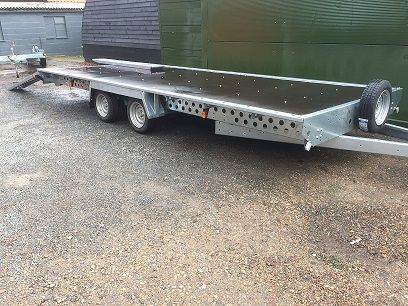 Flatbed Trailer 2600kg 18' x 7' 3 - Woodford FBT 210