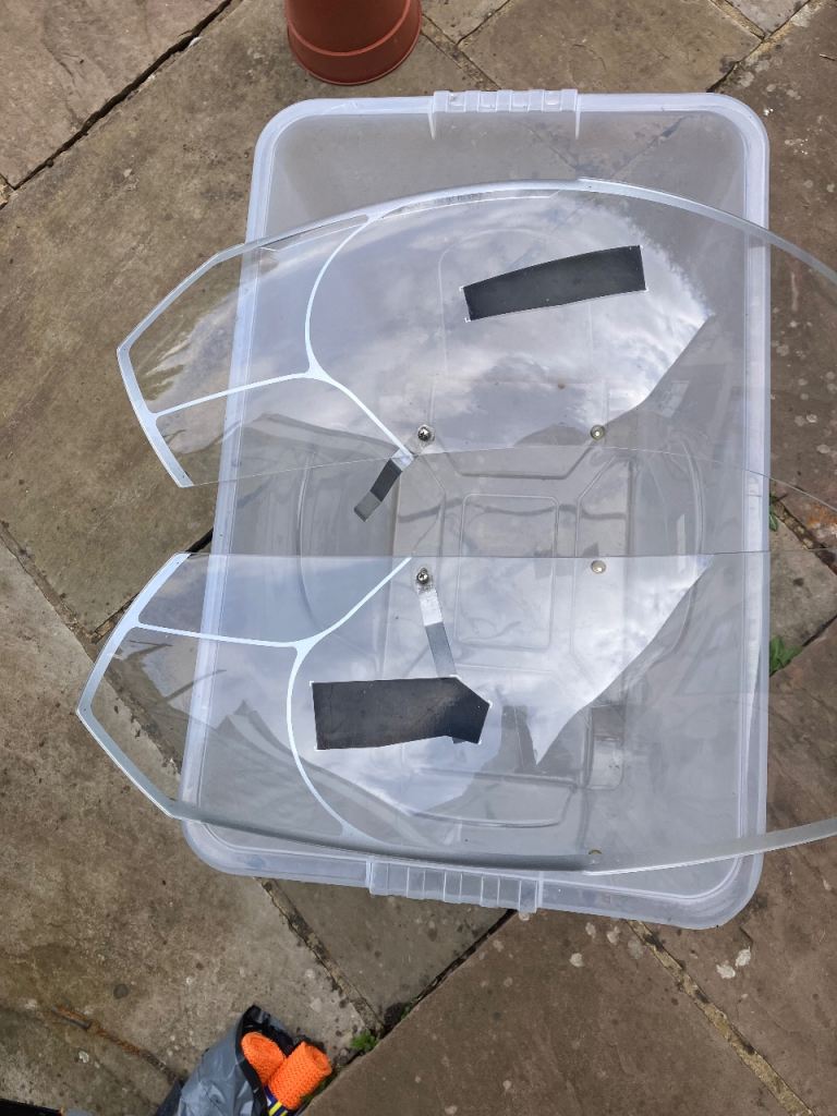 VW T5.1 headlight covers 