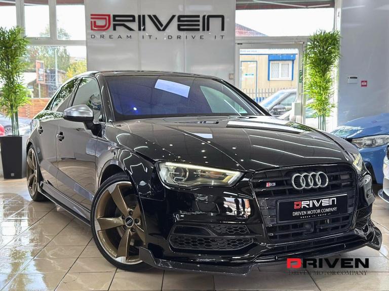 10K EXTRAS! AUDI S3 SALOON 2.0 TFSI 300 QTRO S TRONIC+ CARBON KIT+FREE DELIVERY!