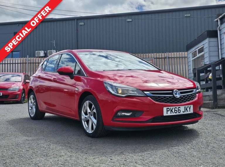 2016 Vauxhall Astra 1.4i Turbo SRi Hatchback 5dr Petrol Manual Euro 6 (150 ps) Hatchback Petrol M...
