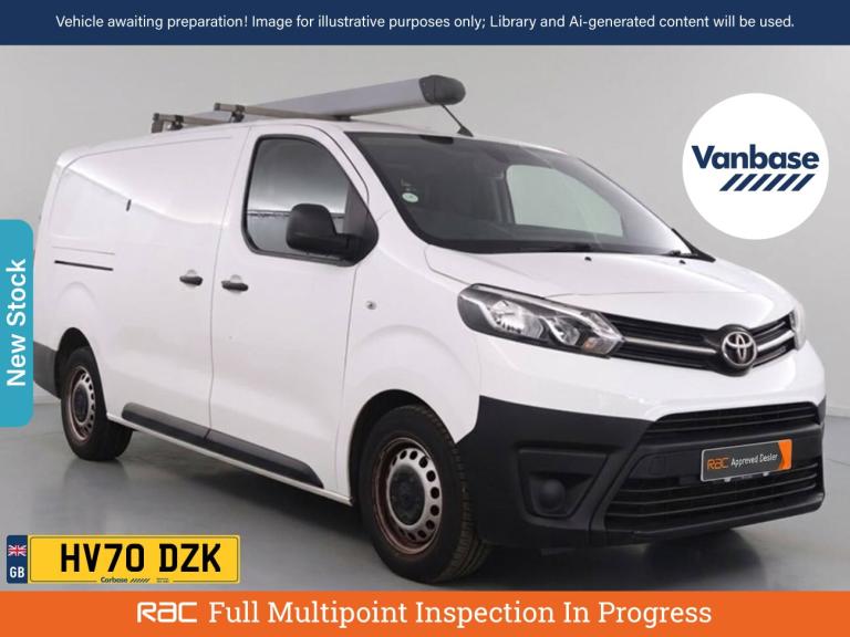2021 Toyota ProAce 2.0D Icon Long Panel Van 6dr Diesel Manual LWB Euro 6 (s/s) (120 ps) Panel Van...